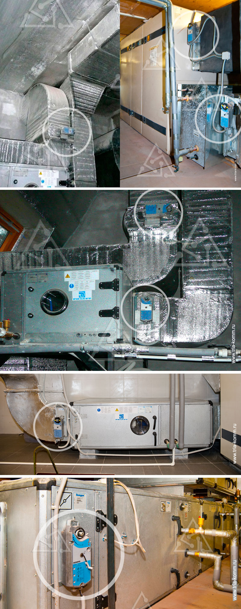 Управляемые воздушные клапаны в системах вентиляции коттеджей