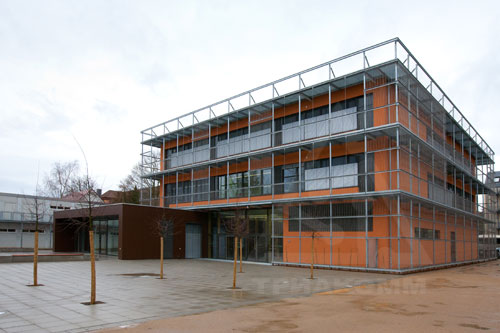 Фото нового корпуса школы в стандарте пассивного дома