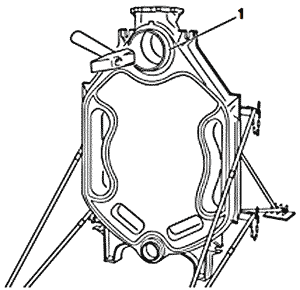 Схема установки ниппеля в ступице секции котла