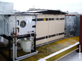 Холодильная машина и вентиляционный агрегат Swegon Gold с рекуперацией на крыше пентхауса