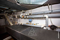 Фото воздуховода и обвязки вентиляционной установки