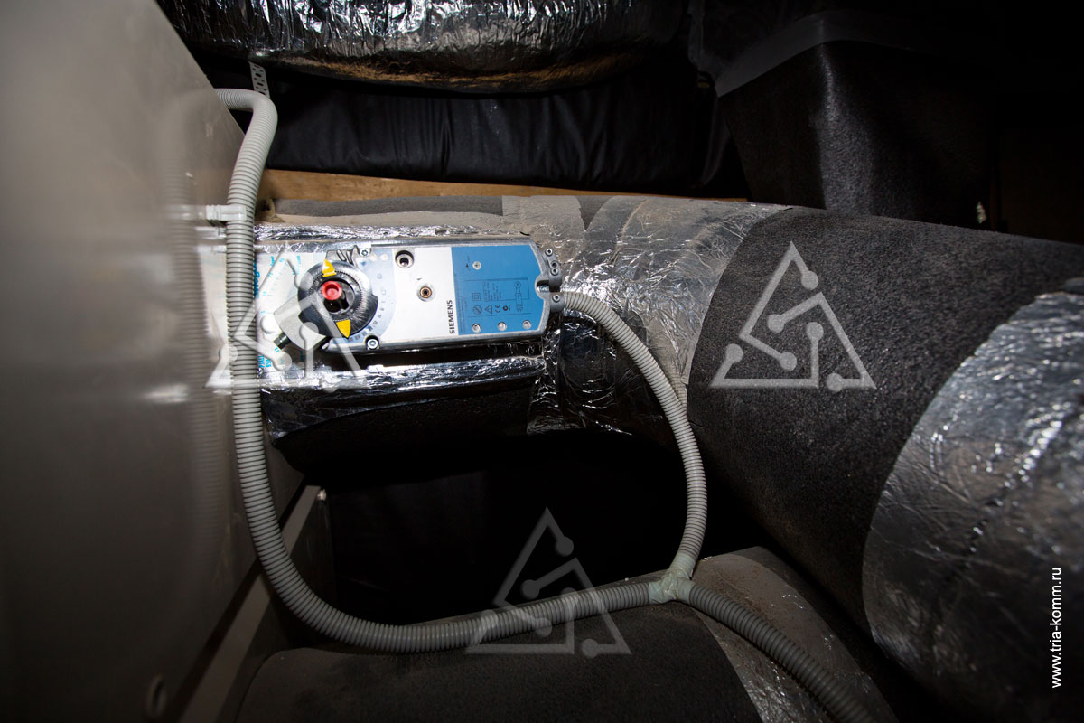 Фото клапана управления расходом воздуха в системе вентиляции