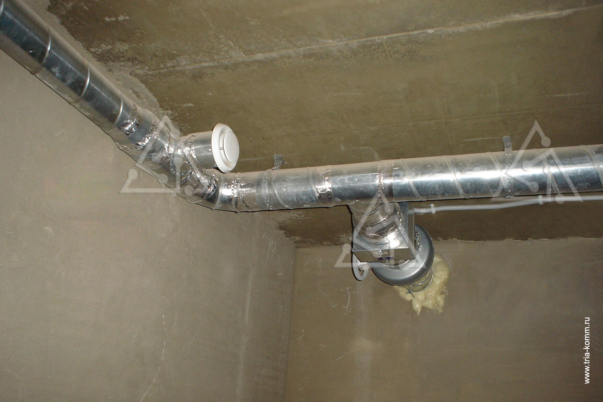 Фото вытяжной системы вентиляции в гараже загородного дома