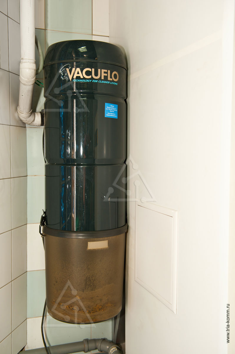 Фото силового агрегата «центрального пылесоса» Vacuflo